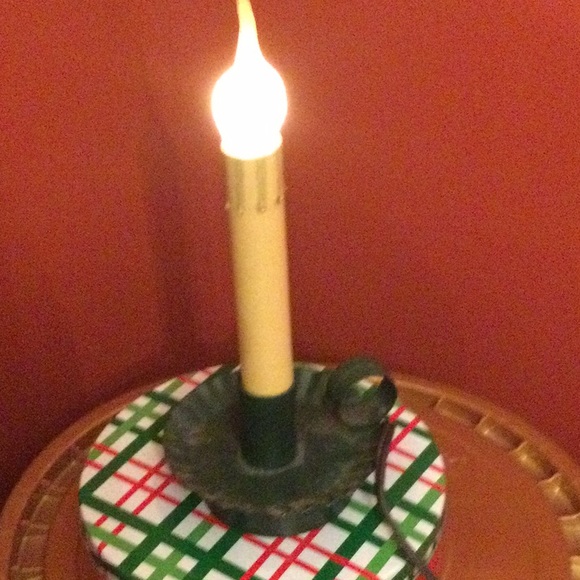 Accents Vintage Electric Candlestick Poshmark
